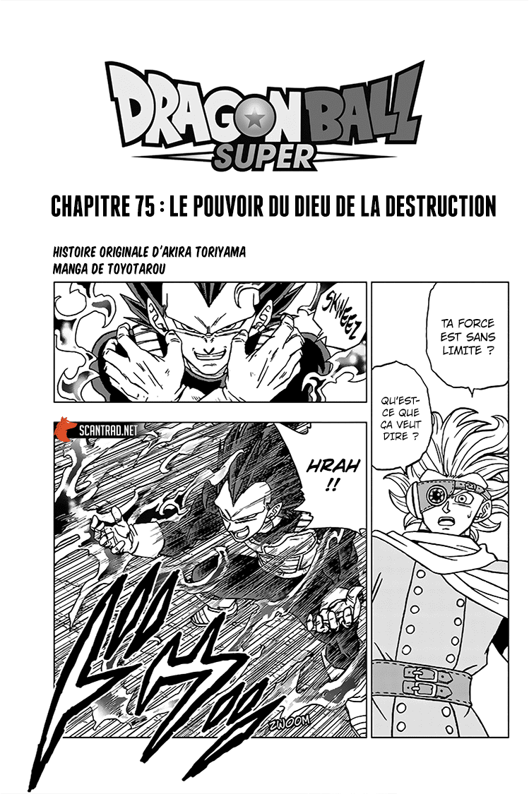Dragon Ball Super: Chapter 75 - Page 1
